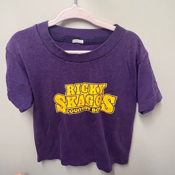 Vintage Concert Shirt Tee Rick Skaggs
Country Boy 80s - Picture 2 of 4